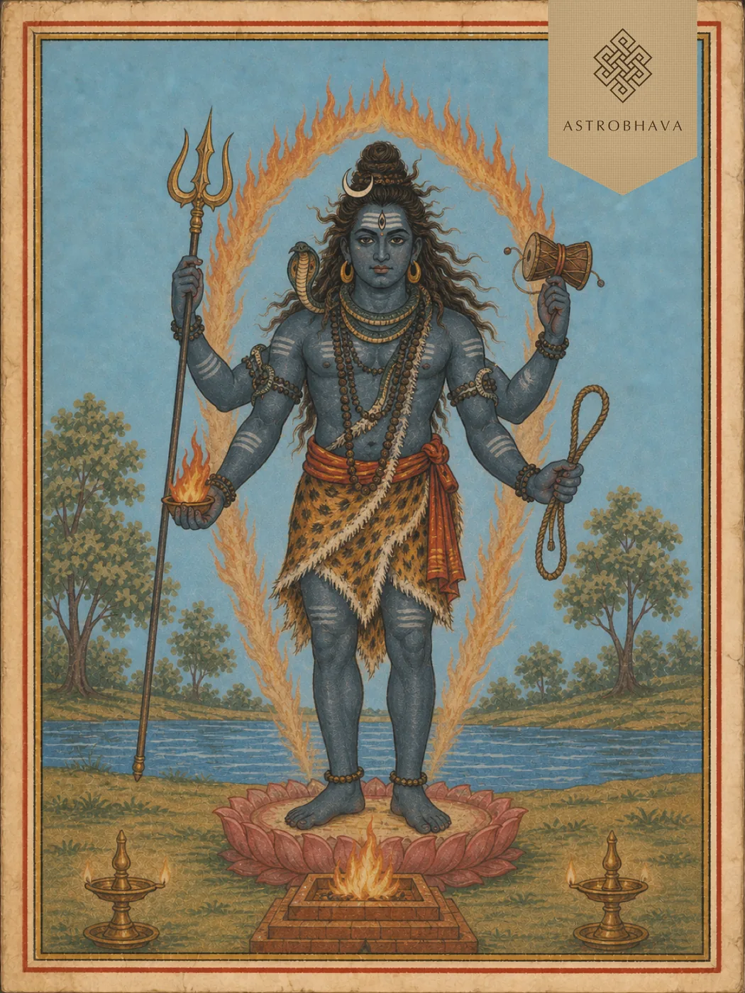Aghora Pasupatha, invoked in the Aghora Pasupatha Homa